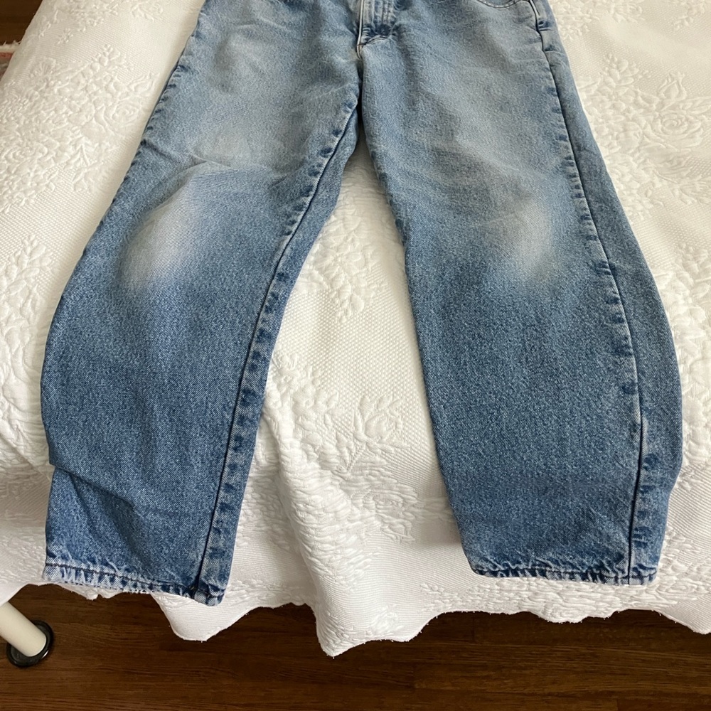 Flannel lined jeans-LL Bean-classic.